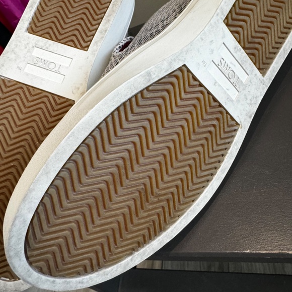 TOMS PAXTON MID-TOP SLIP-ON SNEAKER snake print 5 - Picture 7 of 9